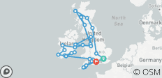  Britain and Ireland Panorama (London Overnights) - 34 destinations 