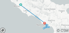  De Rome à la côte amalfitaine - 7 jours/6 nuits - 8 destinations 