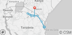  Von Sansibar nach Nairobi - 8 Destinationen 