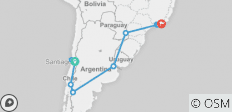  Andes, Iguassu &amp; verder - 10 bestemmingen 