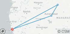  Ajanta &amp; Ellora - 4 Tage - 4 Destinationen 