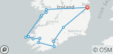  Süd- &amp; Westirland Kleingruppenreise - 5 Tage - 14 Destinationen 
