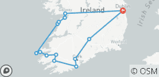  Circuit en petit groupe de 5 jours dans le sud et l\'ouest spectaculaires de l\'Irlande - 14 destinations 