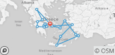  Griechenland mit idyllischer Ägäis 7 Nächte Kreuzfahrt - 20 Destinationen 