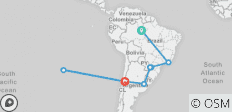  Zuid-Amerikaans uitje met Brazilië Amazone, Santiago &amp; Paaseiland - 9 bestemmingen 