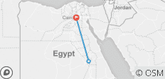  Tocht van Caïro naar Luxor - 3 bestemmingen 