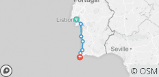  Selbgeführte Radtour an der portugiesischen Südwestküste - Rota Vicentina - 7 Destinationen 