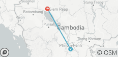  Cambodge 6 jours - Circuit de Phnom Penh à Angkor - 4 destinations 