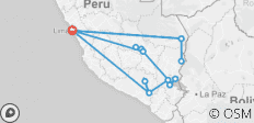  Misterios del Imperio Inca con la Amazonia peruana, Arequipa y el Cañón del Colca 2024 - 18 destinos 