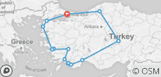  Turkey Discovered - 14 Days - 18 destinations 