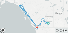  Western Canada by Rail with Alaska Cruise - 22 destinations 