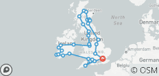  Grand Tour de Grande-Bretagne et d\'Irlande - 37 destinations 