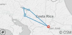  Wunder von Costa Rica - 6 Destinationen 