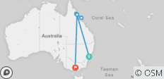  Australische Entdeckungsreise - 7 Destinationen 