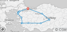  Turkey Classics Tour - 12 destinations 