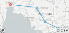  Cambodia Adventure Tour - 5 destinations 