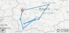  Le meilleur de la Bulgarie - aller- retour - 8 destinations 
