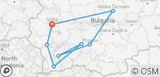  Le meilleur de la Bulgarie - aller- retour - 8 destinations 
