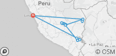  Iconic Peru National Geographic Journeys - 18 destinations 
