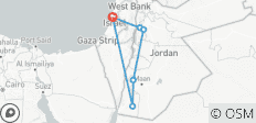 Petra &amp; Wadi Rum ab Tel Aviv - 3 Tage - 6 Destinationen 