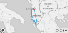  3 Dagen 4×4 Jeep Tour in Zuid Albanese Kustlijn - 13 bestemmingen 