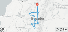  Ecuadors Vulkanketten Trekking Tour - 11 Destinationen 