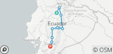  Hoogtepunten van Ecuador - 10 bestemmingen 