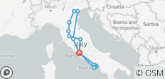  Italië van noord naar zuid - 14 bestemmingen 