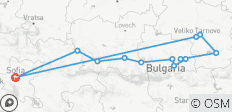  Balade à vélo dans les Balkans (Bulgarie) - 13 destinations 