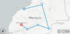  Morocco Highlights Casablanca - 8 Days - 6 destinations 
