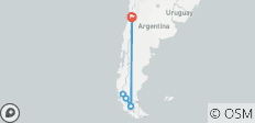  Chileens Patagonië - Nationaal park Torres del Paine - \'W\'-route - 7 bestemmingen 