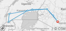  14-day Game Parks &amp; Gorillas (Accommodated) - 10 destinations 
