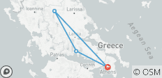  Best of Greece Tour - 5 destinations 