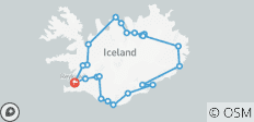  Een avonturenreis rondom Ijsland - 6 dagen - 23 bestemmingen 