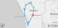  Namibia entdecken - Lodges - 11 Destinationen 