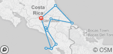  Costa Rica\'s Kustgeheimen - 12 bestemmingen 