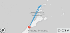  Puerto Princesa &amp; El Nido Abenteuer 8T/7N - 4 Destinationen 
