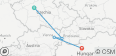  Prag Wien und Budapest (Sommer, 10 Tage) - 4 Destinationen 