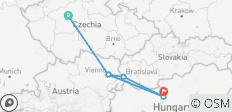  Prague, Vienna and Budapest (All Summer And 26/27 Winter Onwards) - 7 destinations 