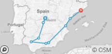  Spanish Wonder (End Barcelona, 9 Days) - 10 destinations 