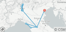  Ontdekkingsreis door Noord-Italië – van Milaan naar Venetië – 7 dagen - 11 bestemmingen 