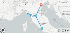  Rome, Florence, Cinque Terre &amp; Venice in 7 Days - 8 destinations 
