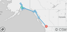  Die Juwelen Alaskas (Rundreise, 7 Tage Kreuzfahrt, 14 Tage) - 12 Destinationen 