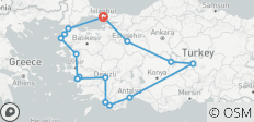  Delve Deep: Turkey - 16 destinations 