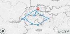  Das Beste aus der Schweiz - 9 Tage - 11 Destinationen 