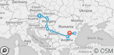  1.200 Meilen entlang der Donau (Wien - Bukarest) - 12 Destinationen 