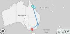  Great Barrier Reef &amp; Sydney (inkl. Melbourne) - 16 Destinationen 