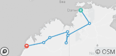  Darwin to Broome Overland Adventure - 8 destinations 
