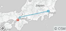  Das Beste aus Japan inkl. Osaka - 3 Destinationen 