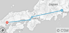  Best of Japan with Osaka &amp; Hiroshima - 4 destinations 